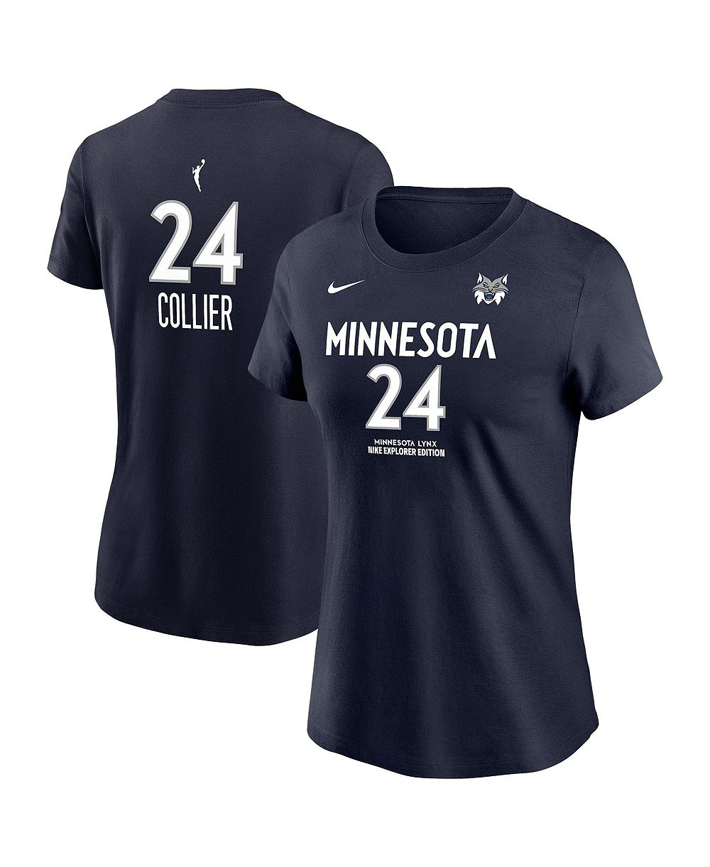Nike Women's Minnesota Lynx Napheesa Collier Name & Number Explorer Edition T-Shirt