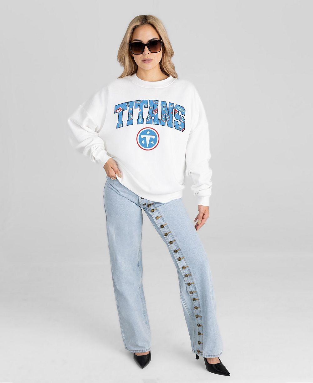 gameday couture женская оверсайз толшовка с опущенным плечом sweet play для фанатов tennessee titans