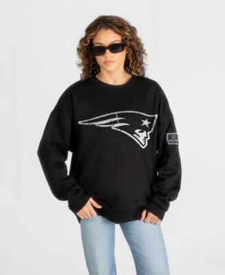 Gameday Couture Women's New England Patriots Oversized Dropped-Shoulder Sweatshirt