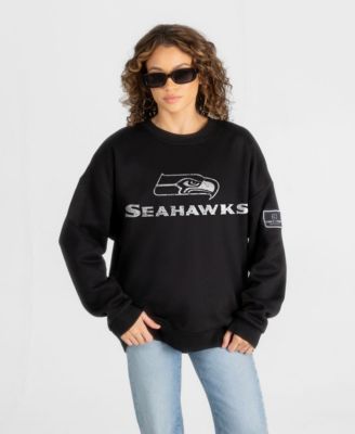 Женская свитшот Gameday Couture Seattle Seahawks Bold Move Oversized Crewneck