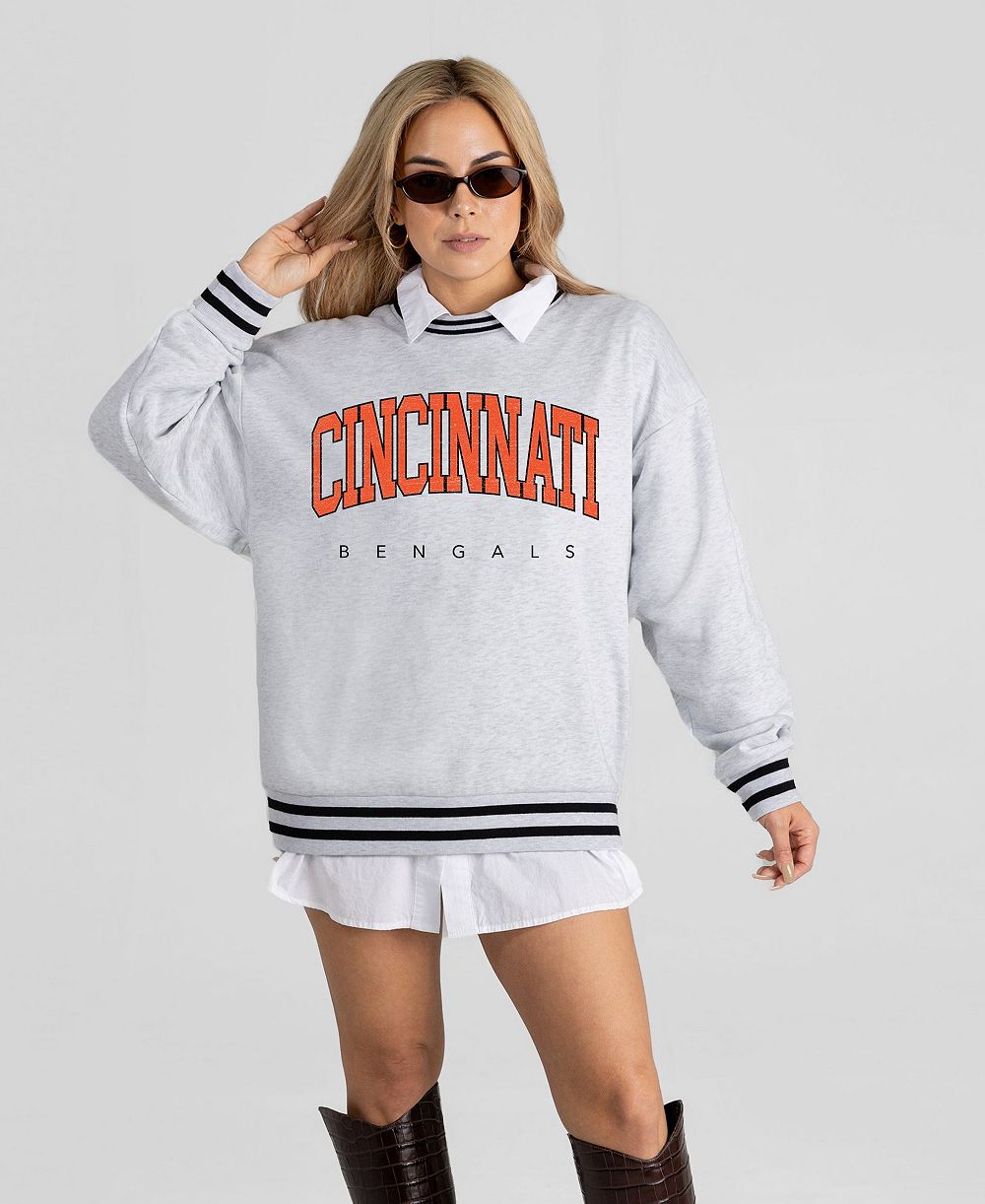 Gameday Couture женская оверсайз толстовка с капюшоном Cincinnati Bengals