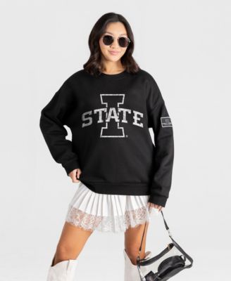 Gameday Couture женская черная оверсайз кофта с опущенными плечами Iowa State Cyclones Bold Move Black Label