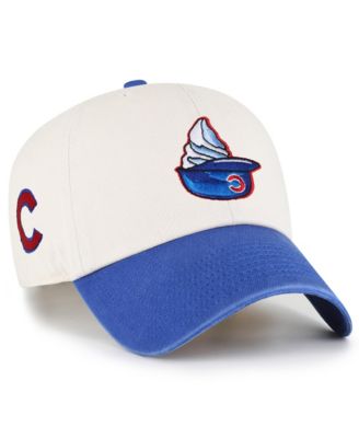 Мужская регулируемая кепка '47 Brand Natural Chicago Cubs Single Swirl Ice Cream Helmet 2.0 Clean Up