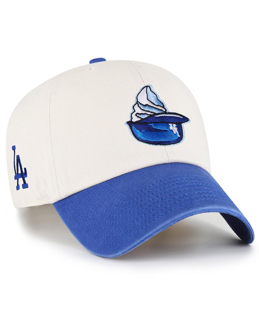 Мужская кепка '47 Brand Los Angeles Dodgers с принтом Single Swirl Ice Cream Helmet 2.0 Clean Up