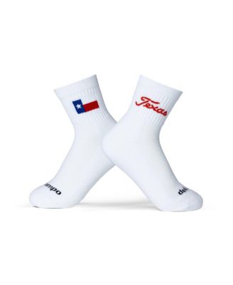Del Campo Мужские и Женские трикотажные носки Texas Longhorns в рубчик, средней длины