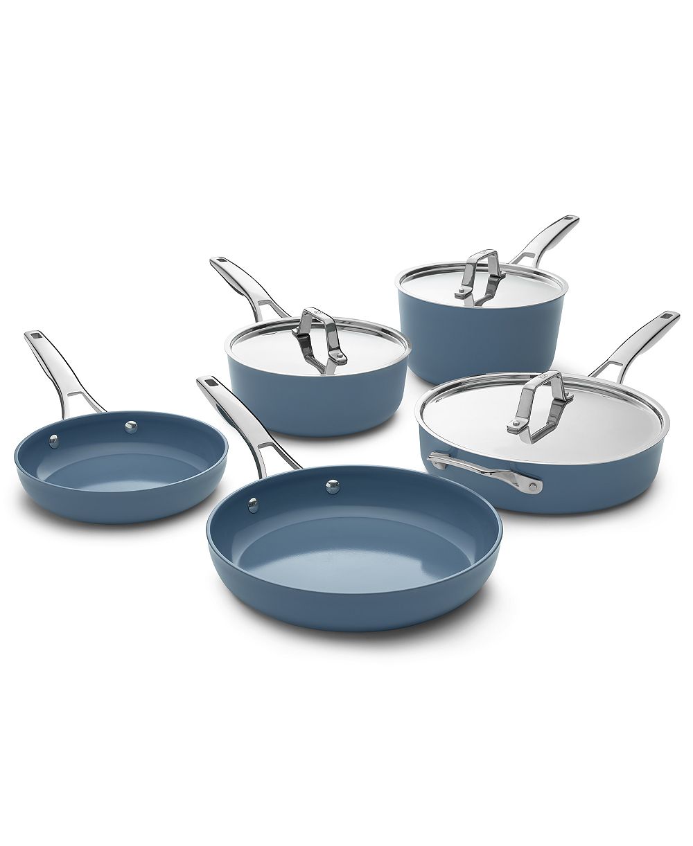 Calphalon Ceramic Premier 8-Piece Cookware Set