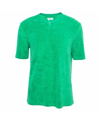 Pre-Owned Bottega Veneta Women's Terry Cotton Henley T-Shirt