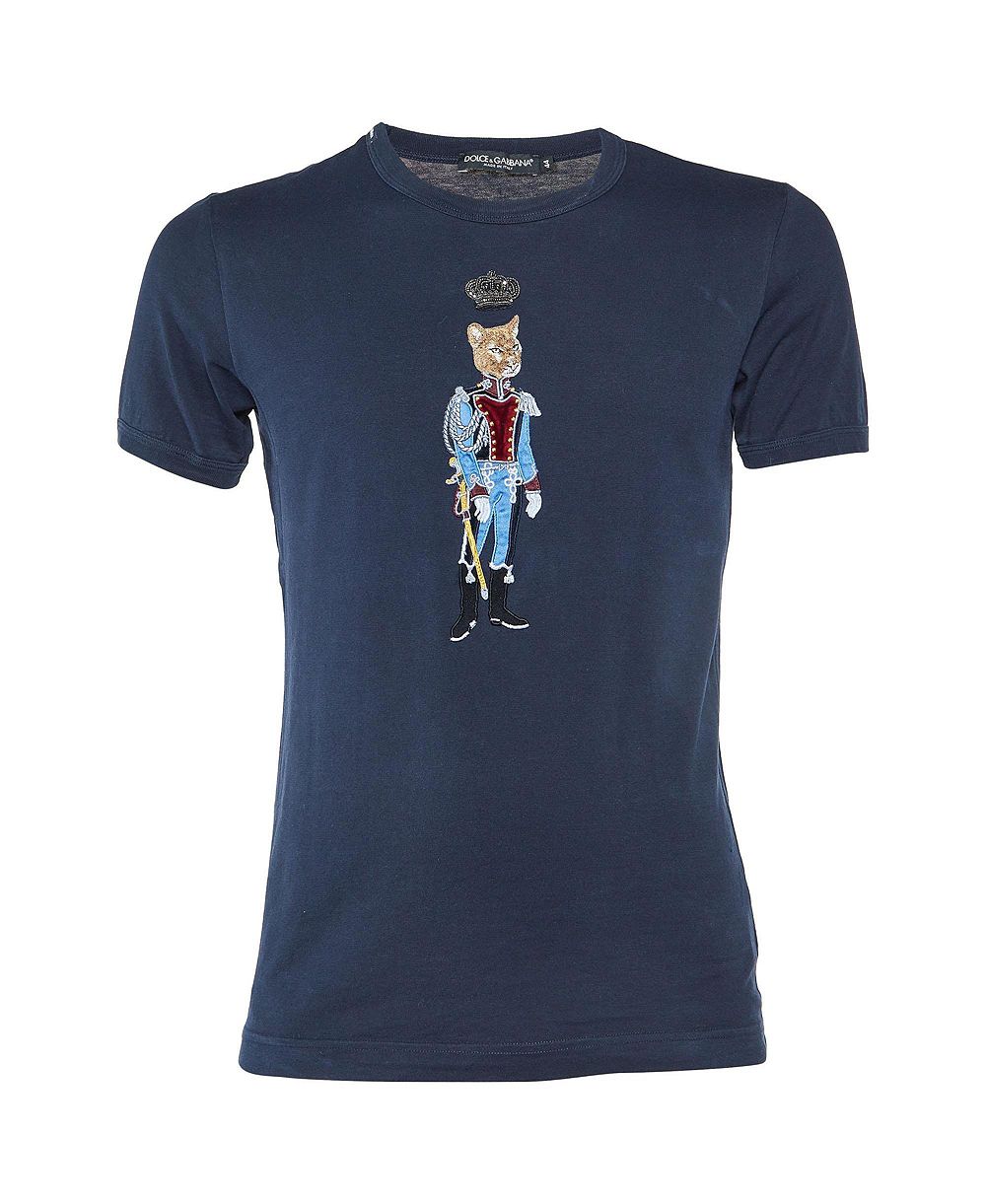 Б/у женская футболка Dolce & Gabbana из хлопка