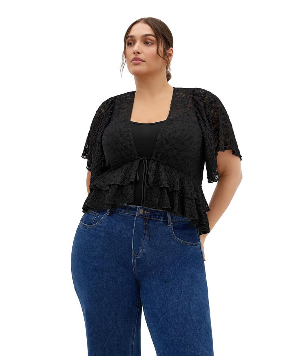 Женский кружевной топ CITY CHIC Plus Size Lily Dressy