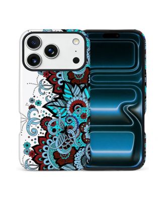 Blue mandala for iphone 17 pro