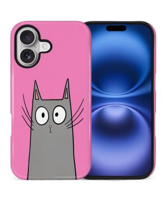 Shy cat for iphone 16 plus