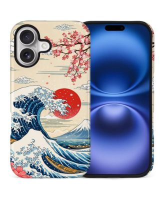 Crimson sun wave for iphone 17