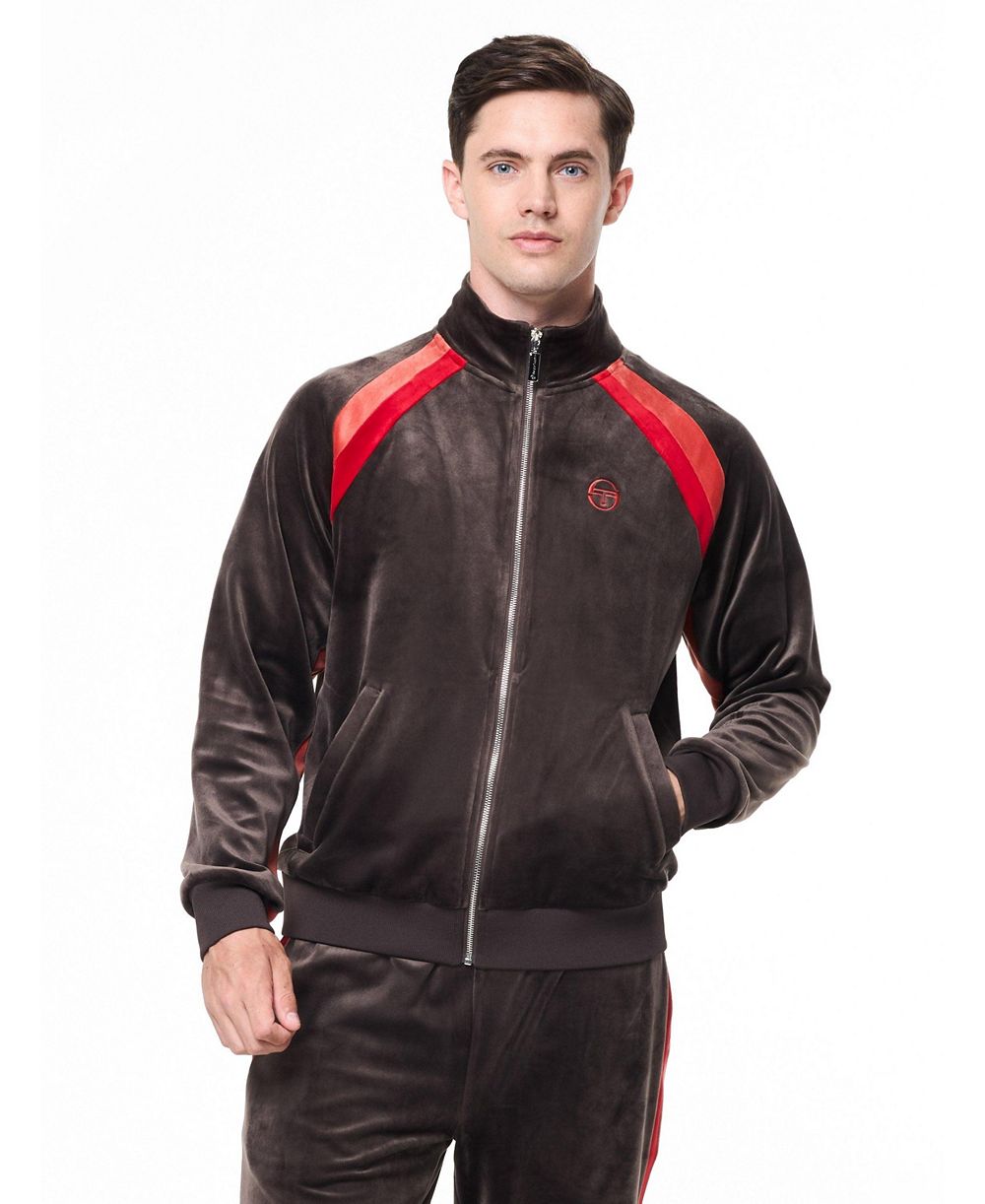 Sergio Tacchini Men's Banda Velour Track Jacket