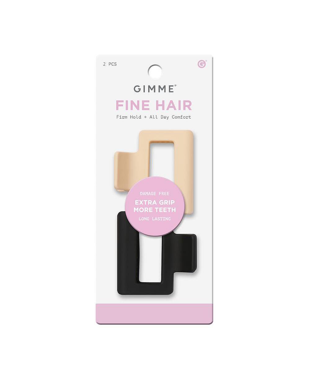 Gimme Beauty Fine Hair Extra Grip More Teeth Clip Extra Teeth Design for Strong Hold  No-Slide Accessories for Thin, Fine Hair