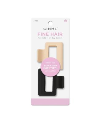 Gimme Beauty Fine Hair Extra Grip More Teeth Clip Extra Teeth Design for Strong Hold  No-Slide Accessories for Thin, Fine Hair