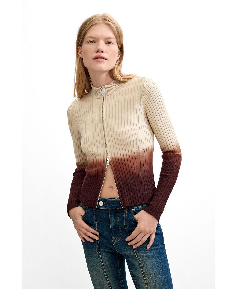 Desigual Women's Ribbed knit jacket