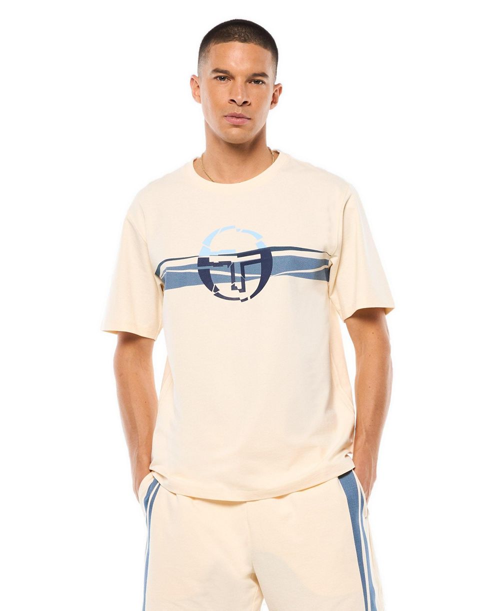 Sergio Tacchini Мужская модная футболка Rotto