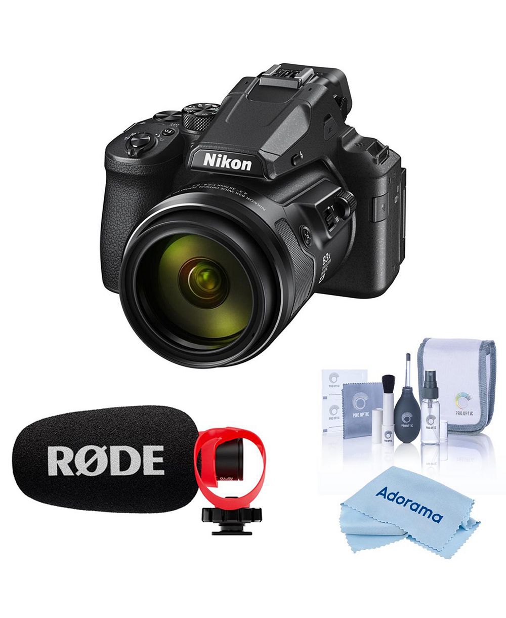 Nikon COOLPIX P950 Digital Camera, Bundle with Wireless Lav Mic