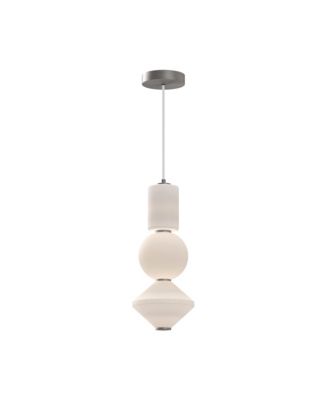 Alora Mood Bijou 8-in Glass Dimmable LED Pendant
