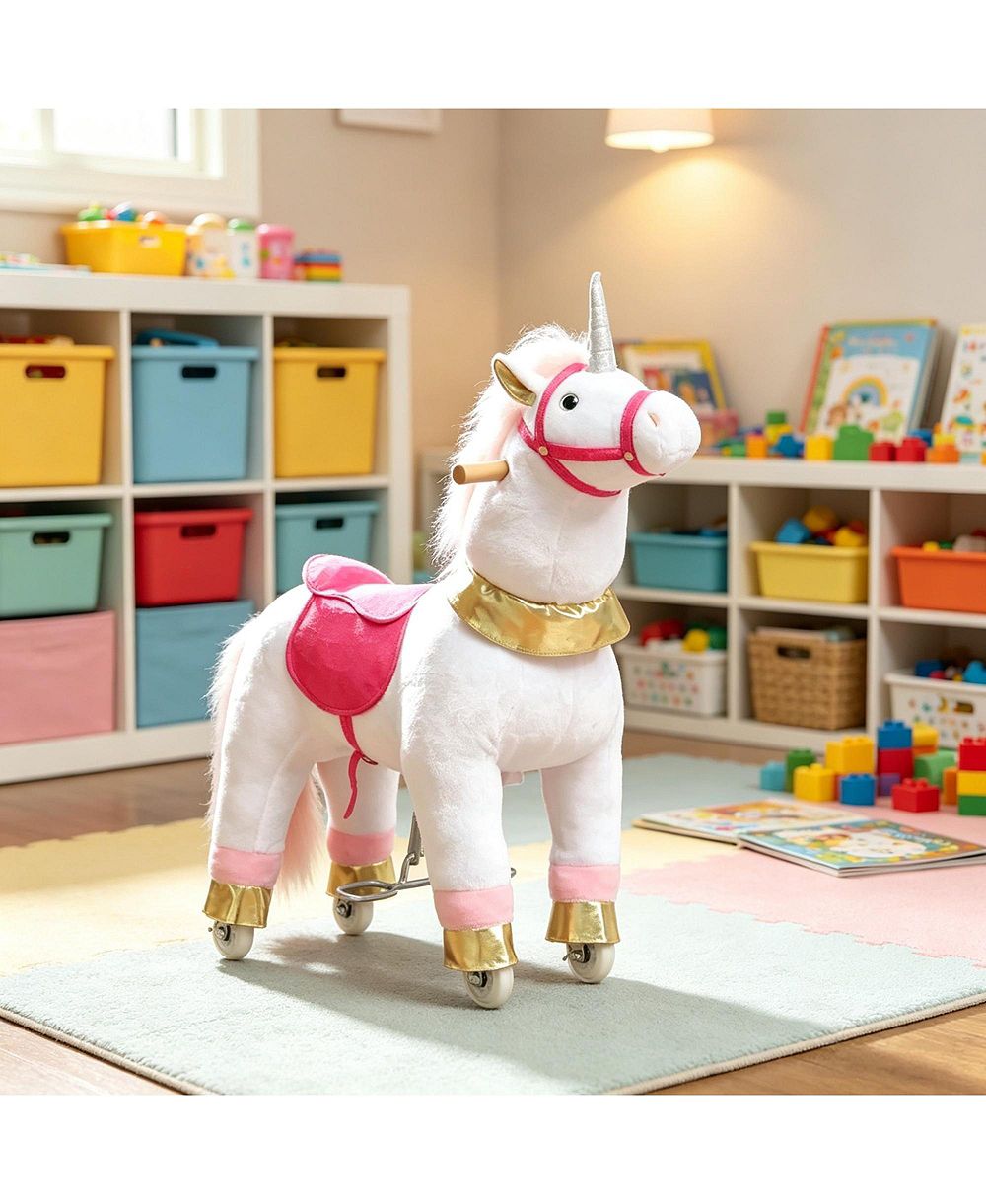 Мягкая игрушка-качалка Sevorley Unicorn, для детей 3-5 лет