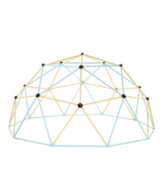 Slickblue Kids Climbing Dome with Basketball Hoop and Octopus Net, 120" x 120" x 60", 1000 lb. Capacity, Ages 3-10