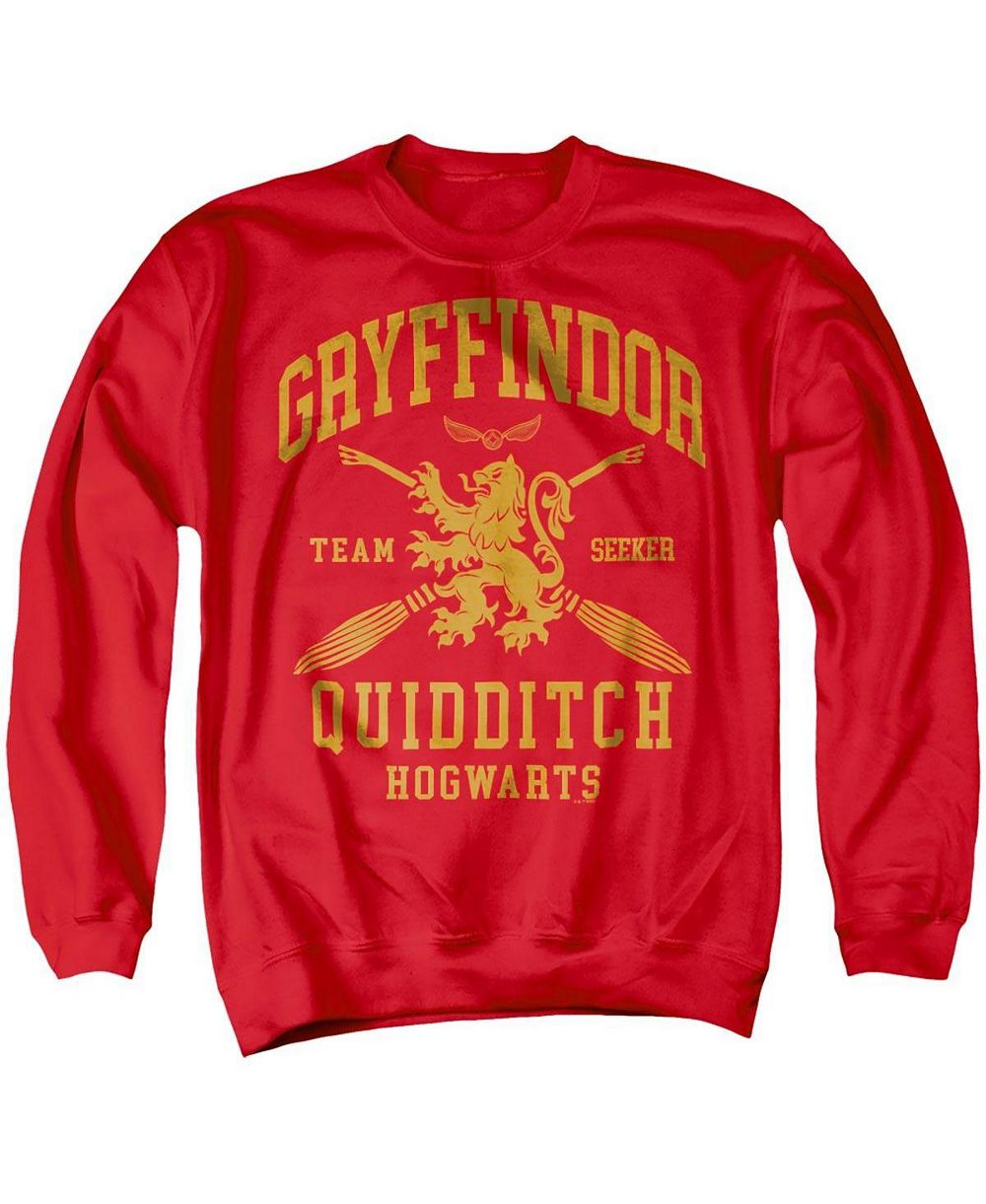 Свитшот Harry Potter с круглым вырезом и аркой Gryffindor Quidditch, мужской