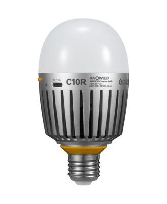 Godox C10R KNOWLED Bluetooth-Controlled Bulb Light Compatible with Godox Light App