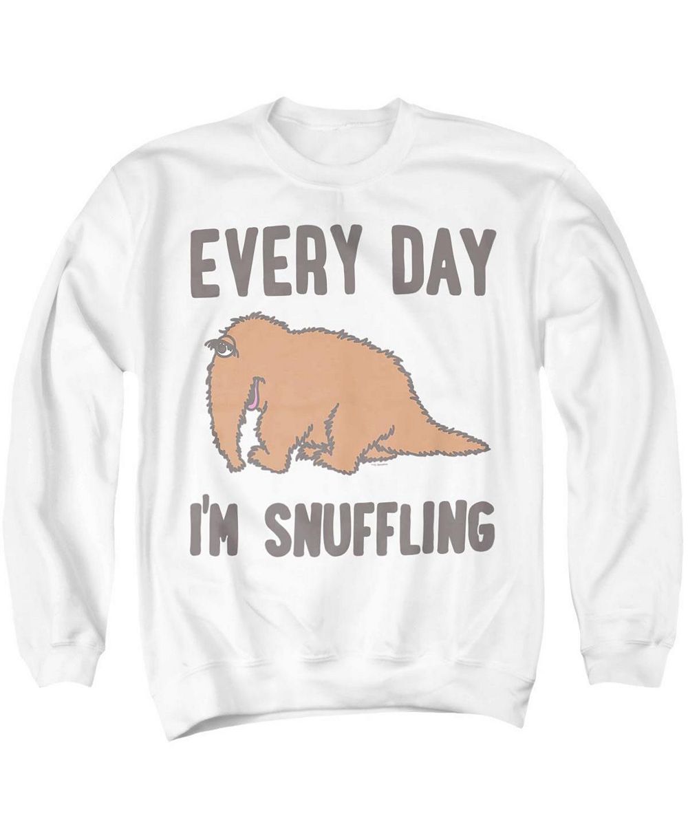 Sesame Street Мужской свитшот Crewneck The Snuffle Shuffle