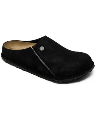 Birkenstock Men's Zermatt Premium Suede Leather Clog Slippers from Finish Line