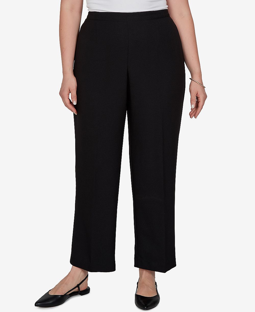 Alfred Dunner Plus Size Pull-On Straight-Leg Pants