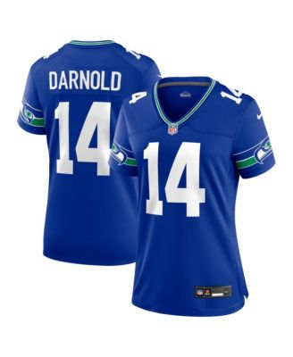 Женская игровая джерси Nike Seattle Seahawks с именем Sam Darnold