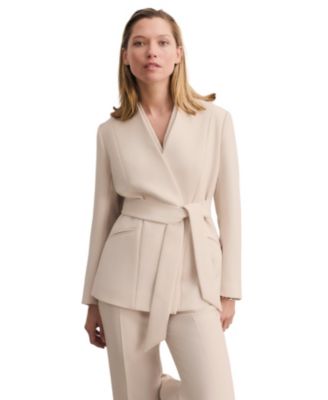 The Fold Women's Selsey Doppio Crepe Blazer