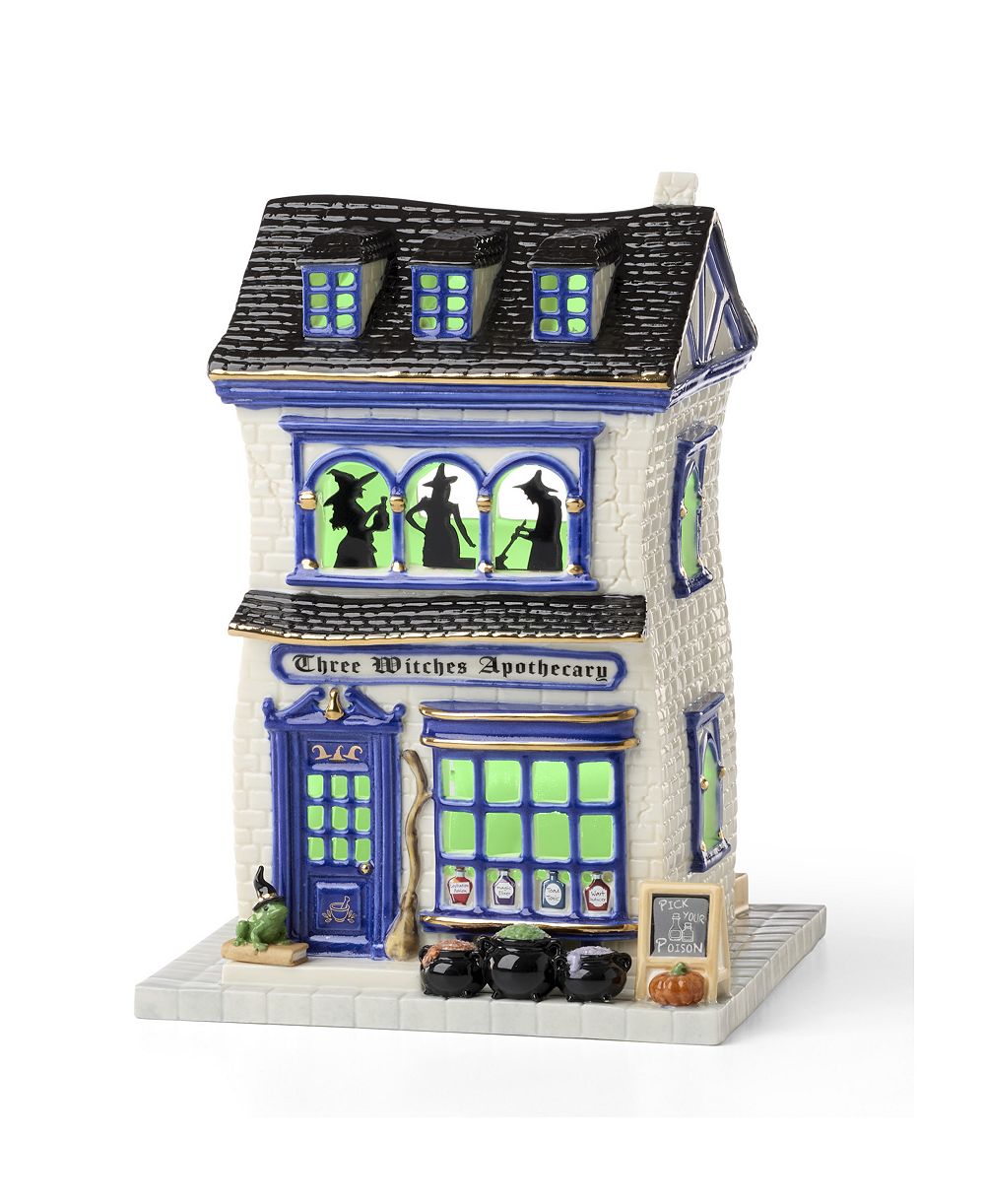 Декоративная фигурка Lenox Vintage Halloween Apothecary Potion Shop Light-Up