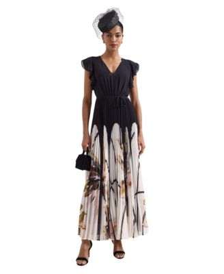 Женское платье макси Phase Eight Women's Uma Pleated Floral