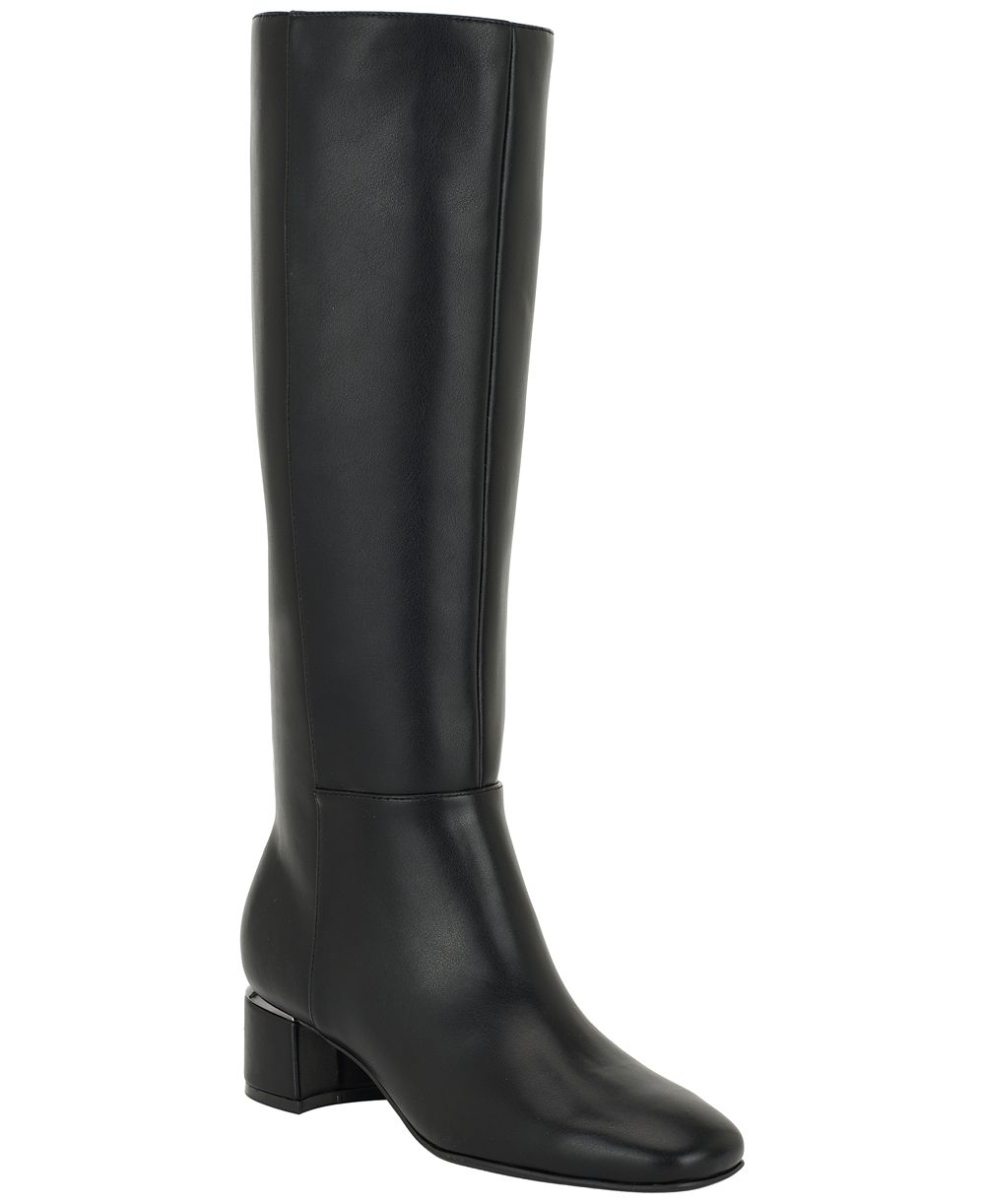 Calvin Klein Women's Paeton Tall Block Heel Boots