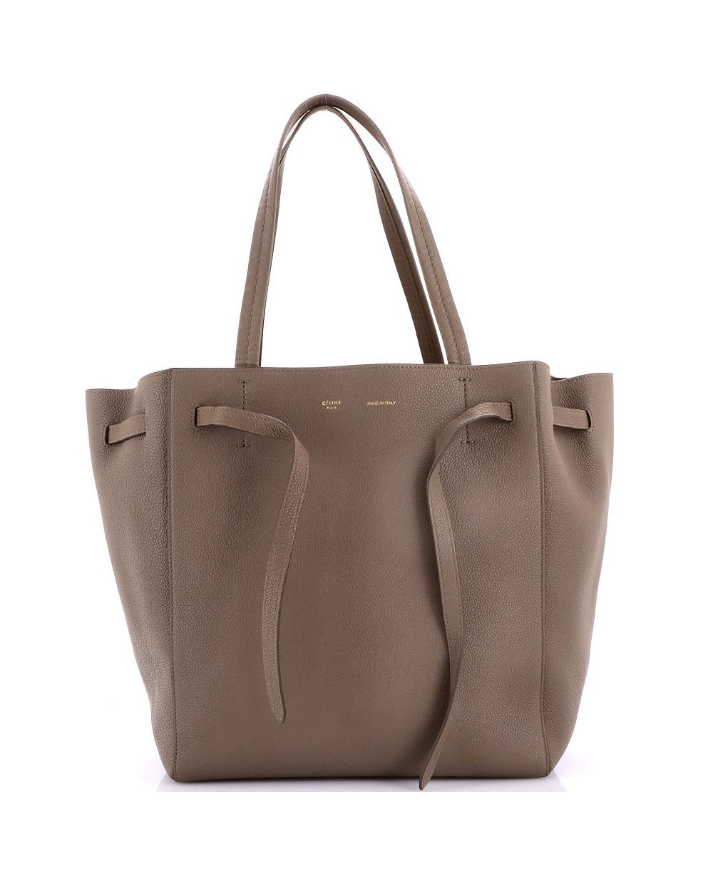 Pre-Owned Celine Small Phantom Tie Cabas Tote Leather