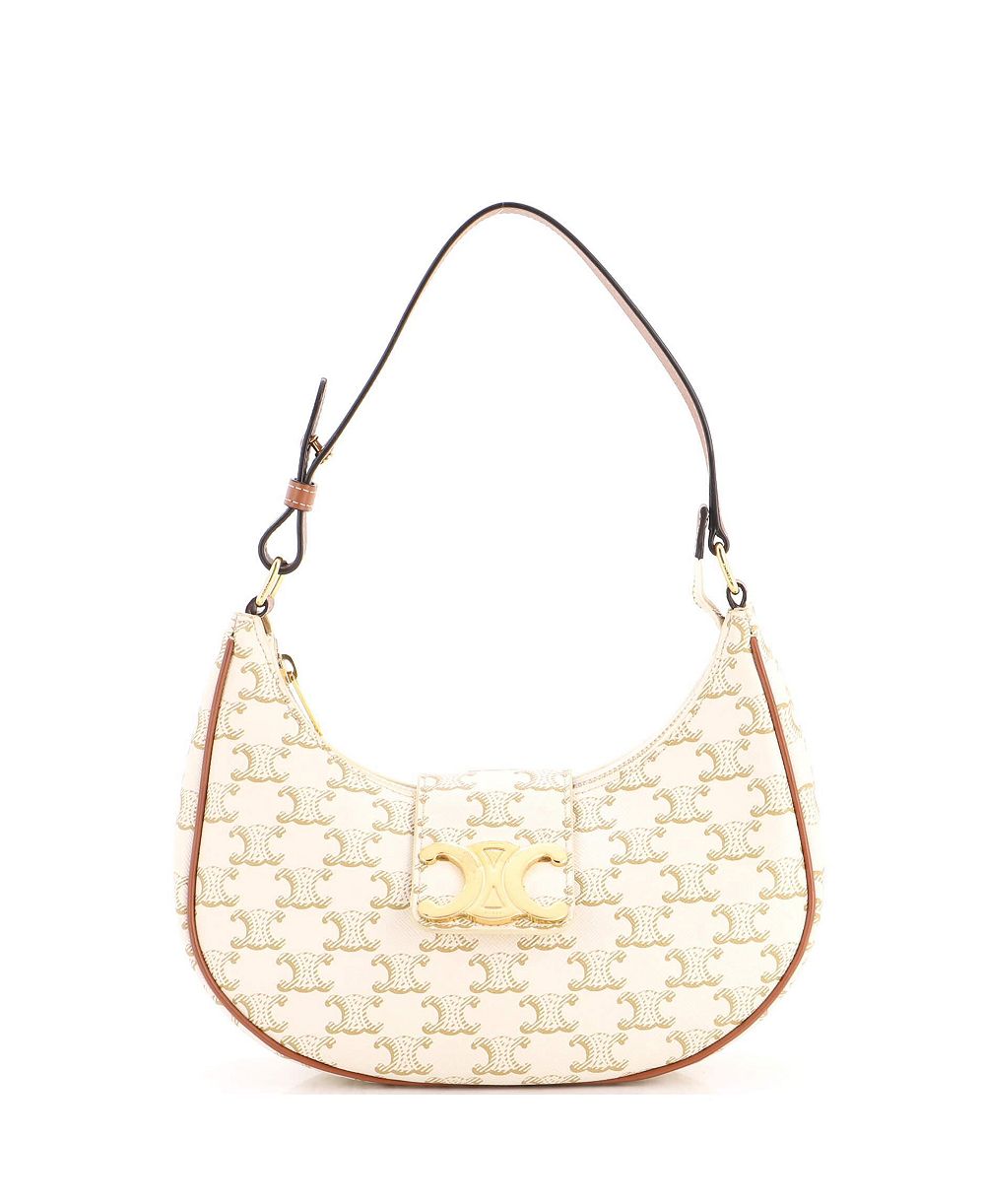 Pre-Owned Celine сумка Ava Triomphe из лакированного канваса с принтом Triomphe