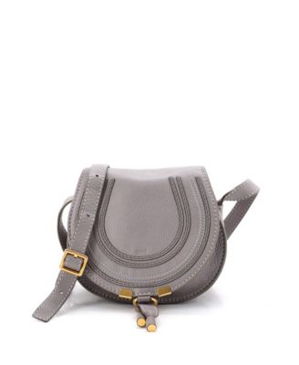 Pre-Owned Chloe Маленькая сумка Marcie Crossbody из кожи