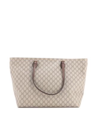 Pre-Owned Gucci Medium Ophidia Zip Tote GG Coated Canvas