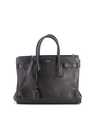 Б/у маленькая сумка Saint Laurent Sac de Jour из кожи