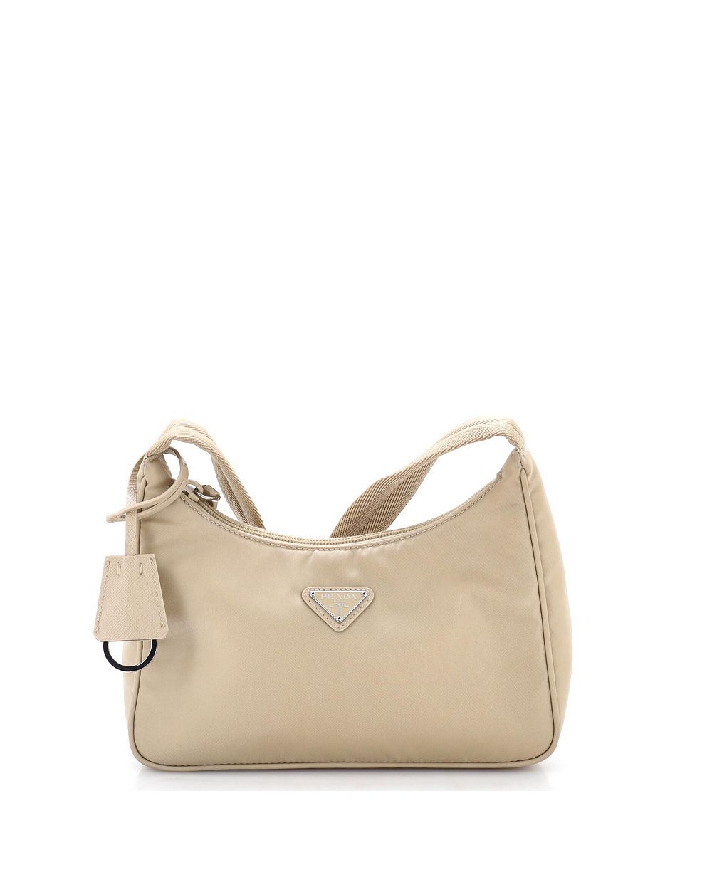 Pre-Owned Prada Сумка Hobo Mini Re-Edition 2000 Tessuto