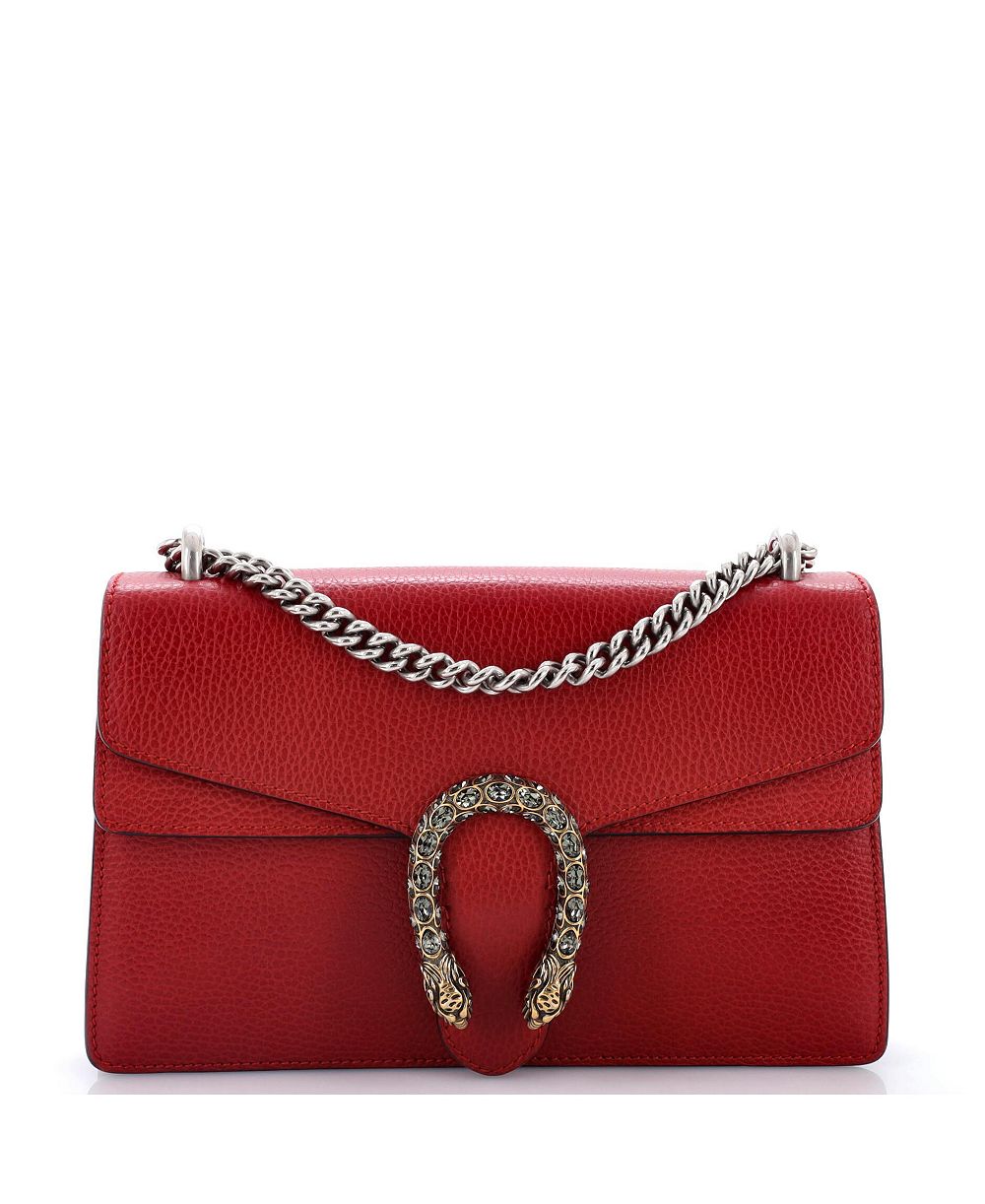 Б/у маленькая кожаная сумка Gucci Dionysus