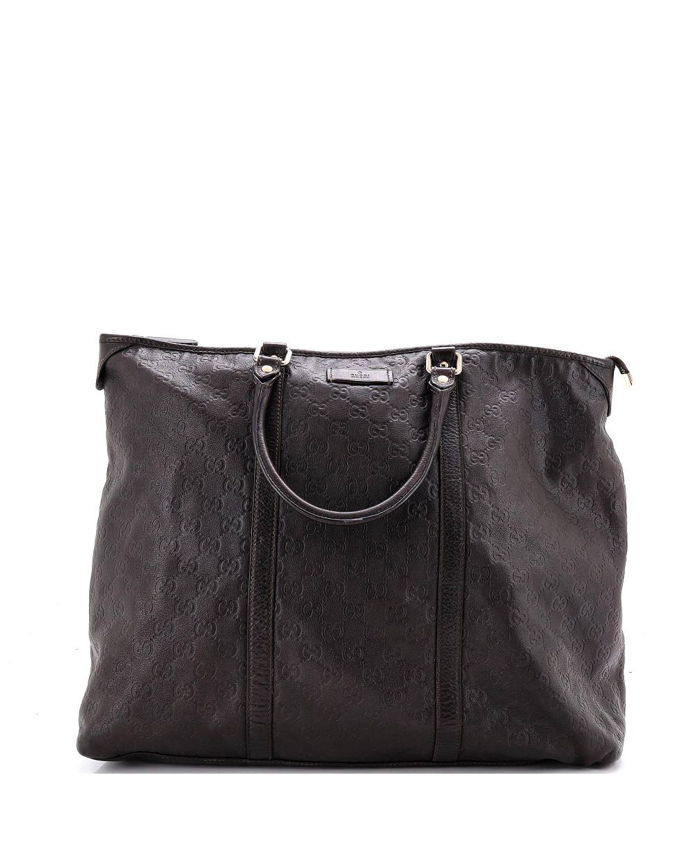 Pre-Owned Gucci сумка Joy Zip Top Tote Guccissima Leather Medium