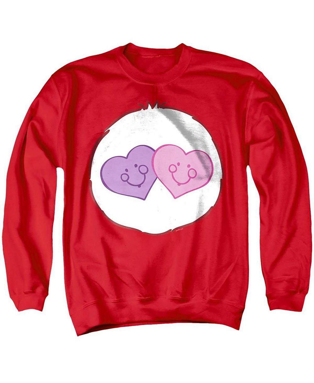 Care Bears Мужской праздничный свитшот с круглым вырезом и принтом медведя Always There Bear Belly