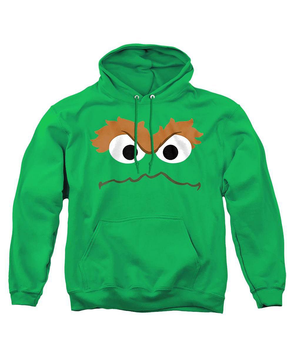 Sesame Street Мужской худи с графикой Oscar Face