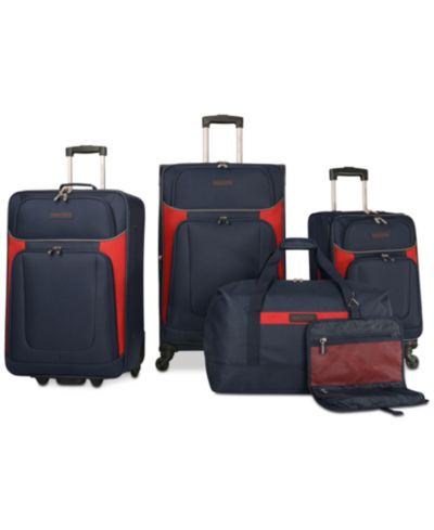 Nautica Oceanview 5-Piece Luggage Set, Created for Macy's