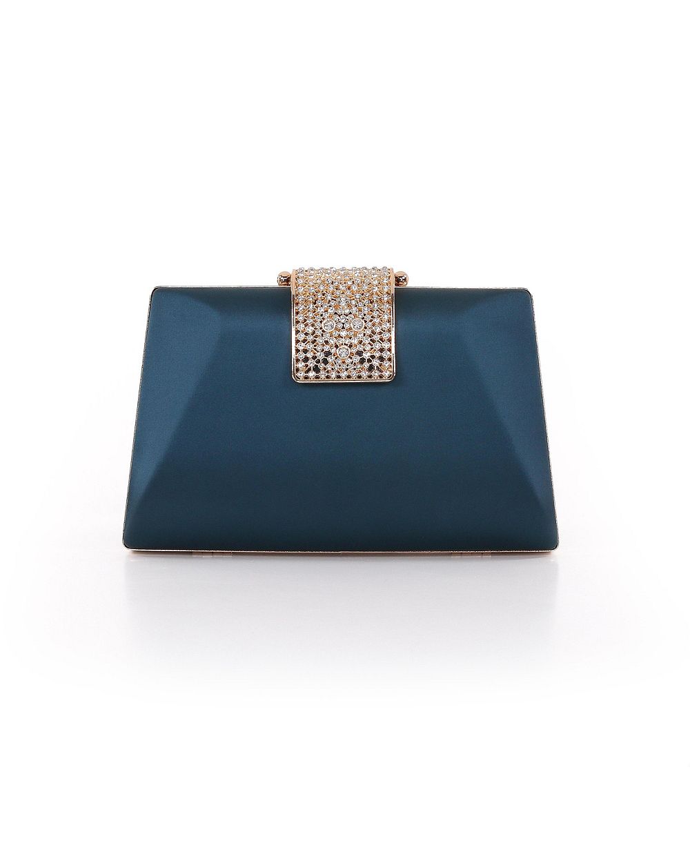 Женская мини-сумка Jewel Badgley Mischka Amira Faceted Minaudiere