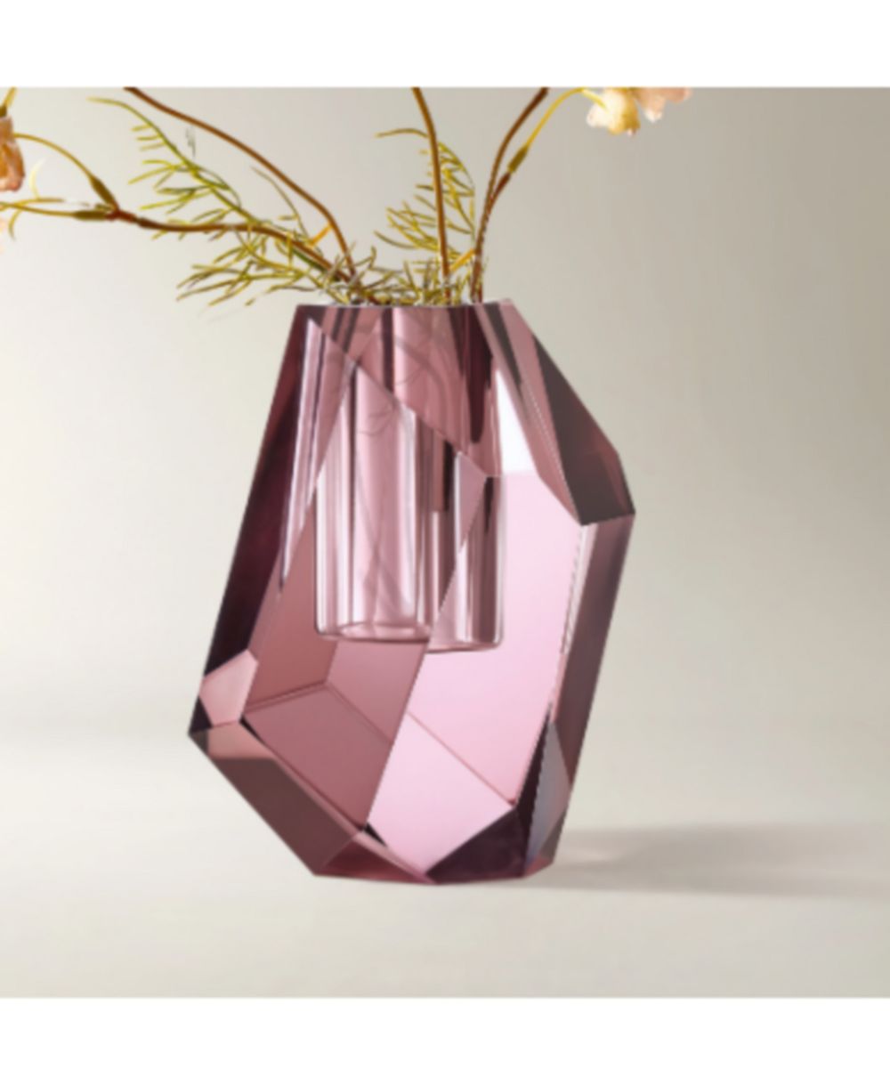 Z Gallerie Merci Crystal Glass Bud Vase