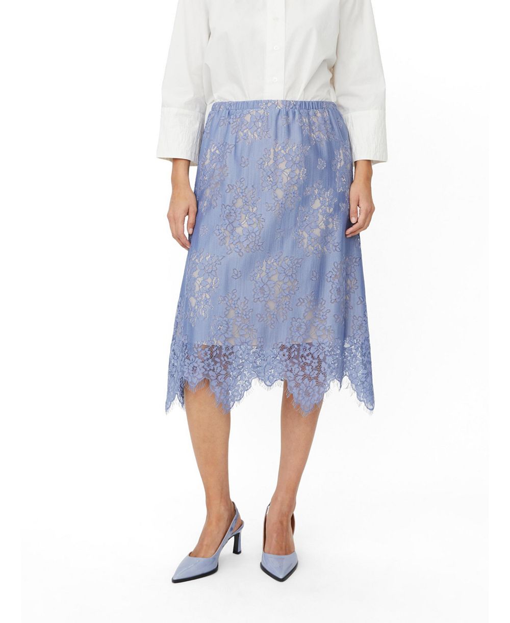 Masai Copenhagen Women's MaSarivelle Floral-Lace Midi Skirt