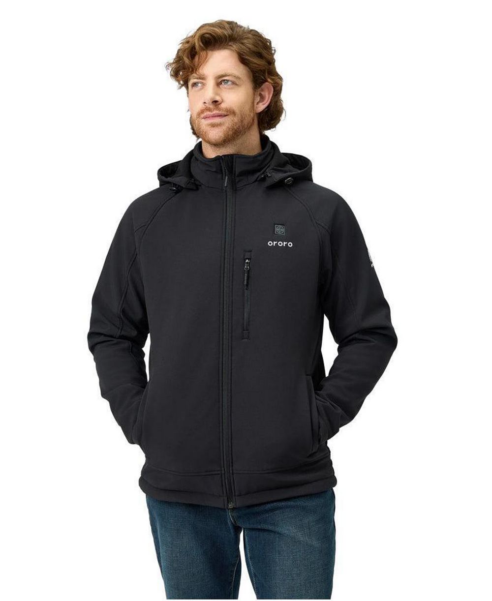 ororo Men's 4-Zone Heated Jacket